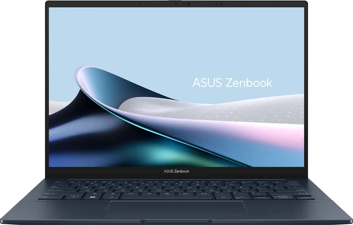 картинка Ноутбук ASUS Zenbook (UX3405MA-QD489) 14'' OLED (1920x1200)/  Intel Core Ultra 5 125H/  16 ГБ/  SSD 1TB/  Intel Arc Graphics/  NoOS темно-синий от магазина КомпьютерЦентр