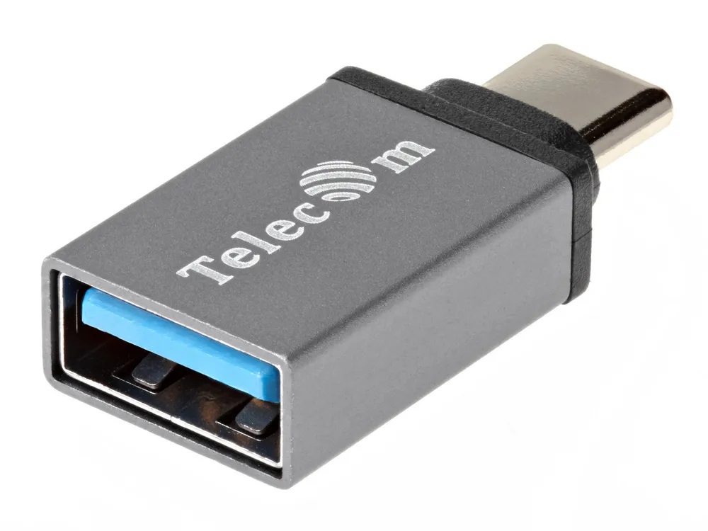 картинка Переходник OTG USB 3.1 Type-C --> USB 3.0 Af Telecom (TA431M) от магазина КомпьютерЦентр
