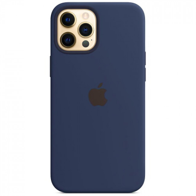 картинка Чехол Silicone Case MagSafe for iPhone 12/ 12 Pro Deep Navy (Copy) от магазина КомпьютерЦентр