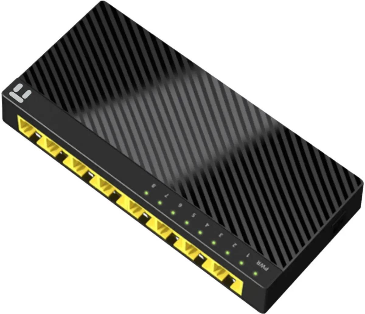 картинка Switch 8-port Netis ST3108GC (L2) неуправляемый 10/ 100/ 1000 BASE-TX от магазина КомпьютерЦентр