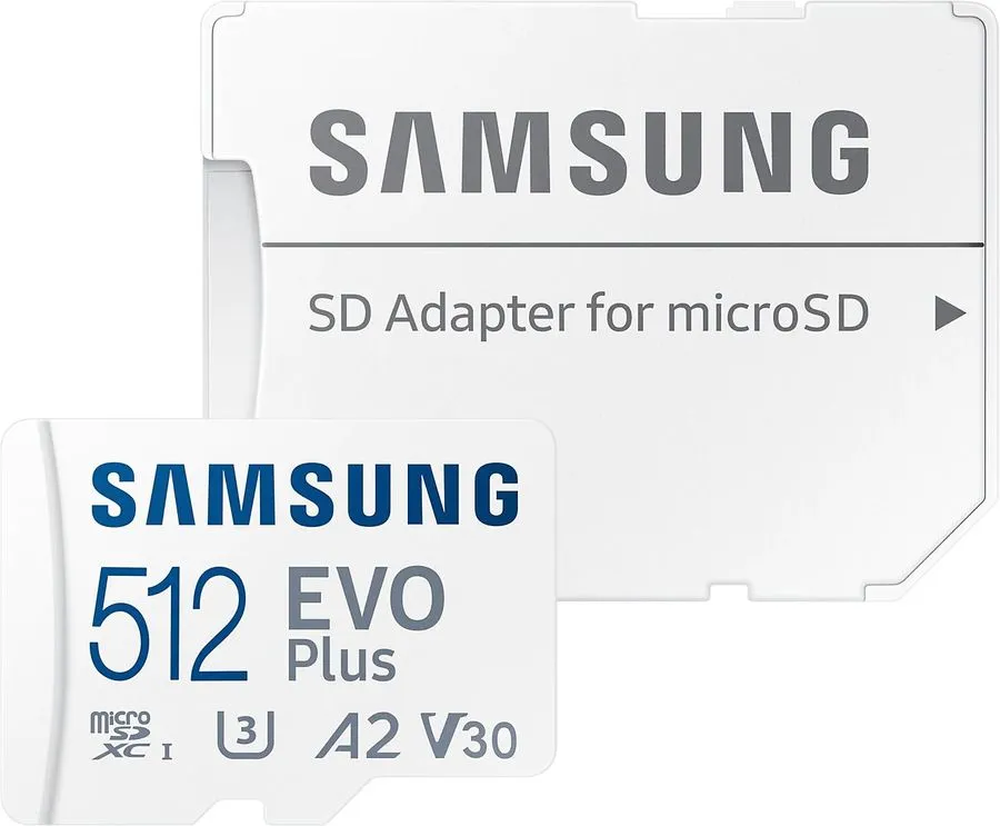 картинка Карта памяти 512Gb microSDXC Samsung EVO PLUS + SD adapter (MB-MC512KA) от магазина КомпьютерЦентр