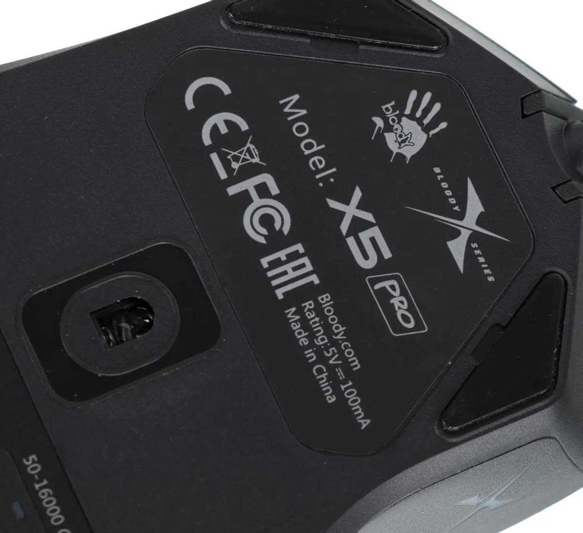 картинка Мышка A4Tech Bloody X5 Pro USB Gaming, Black от магазина КомпьютерЦентр