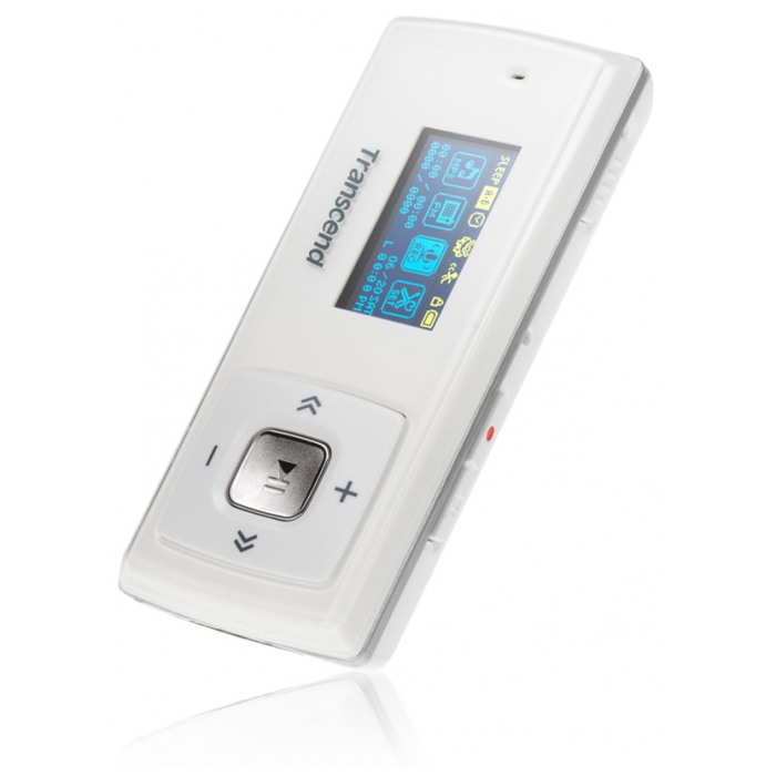 картинка Плеер MP3 Transcend 8Gb T.Sonic 650 White (TS8GMP650) от магазина КомпьютерЦентр