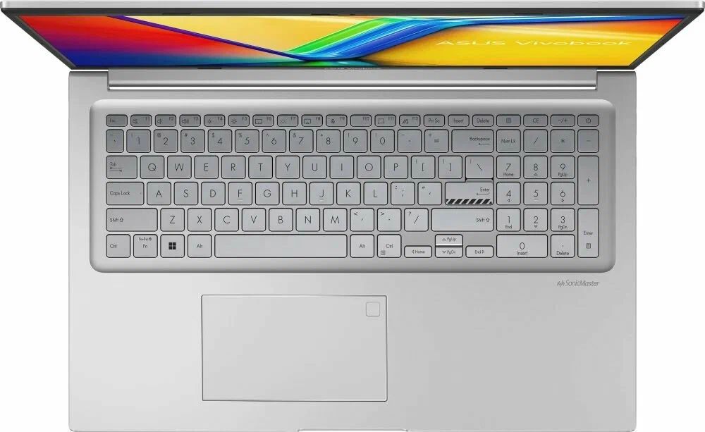 картинка Ноутбук ASUS Vivobook 17 X1704VA-AU1228 17.3'' IPS (1920x1080) /  Intel Core 5 120U/  16Gb/  512Gb SSD/  noDVD/  Intel UHD Graphics/  50Wh/  noOS/  Silver от магазина КомпьютерЦентр