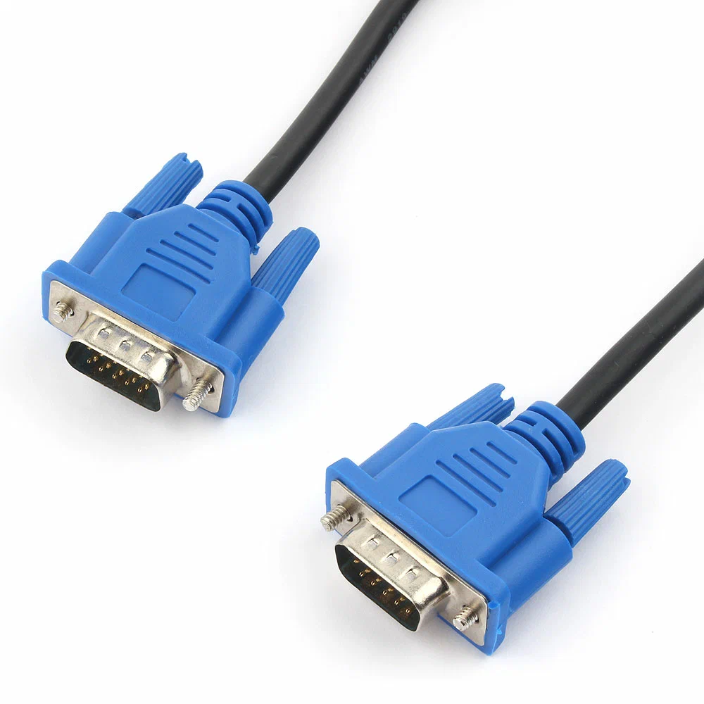 картинка Кабель CC-PVGA-6, Gembird/ Cablexpert, VGA Pro 15M/ 15M, экран, феррит. кольца, 1.8 м от магазина КомпьютерЦентр
