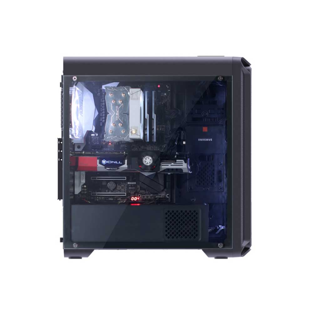 картинка Корпус Zalman i3 Edge (без БП) ATX Black от магазина КомпьютерЦентр