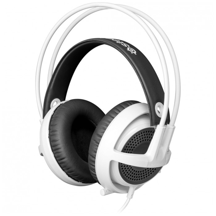 картинка Гарнитура SteelSeries Siberia v3 White/ Black (61356) от магазина КомпьютерЦентр