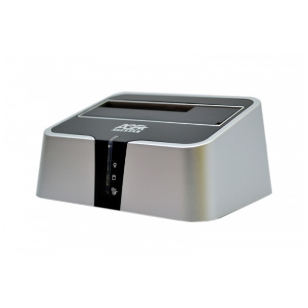 картинка Док-станция AgeStar 2,5''/ 3,5'' 3CBT2 SATAII Silver (3CBT2) от магазина КомпьютерЦентр