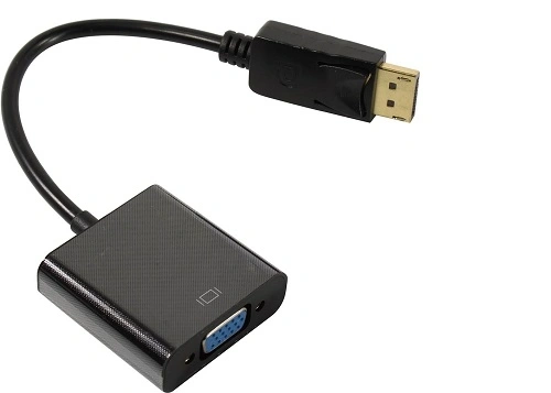 картинка Кабель-переходник DisplayPort-VGA ExeGate EX-DPM-VGAF-0.2 (EX294681RUS) 20M/ 15F, 0,2м от магазина КомпьютерЦентр