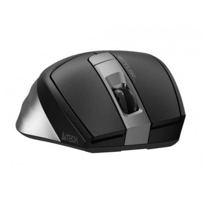 картинка Мышка A4tech Fstyler FG35 Wireless Gray/ Black (FG35 Black) от магазина КомпьютерЦентр