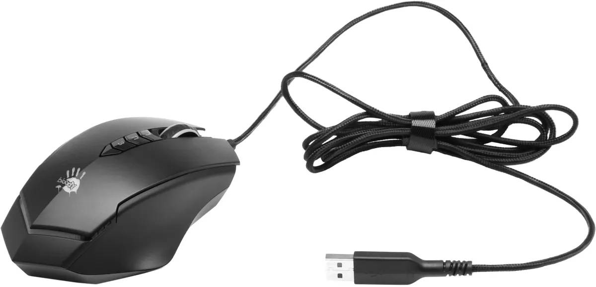 картинка Мышка A4Tech Bloody V8M Max, black, Gaming от магазина КомпьютерЦентр