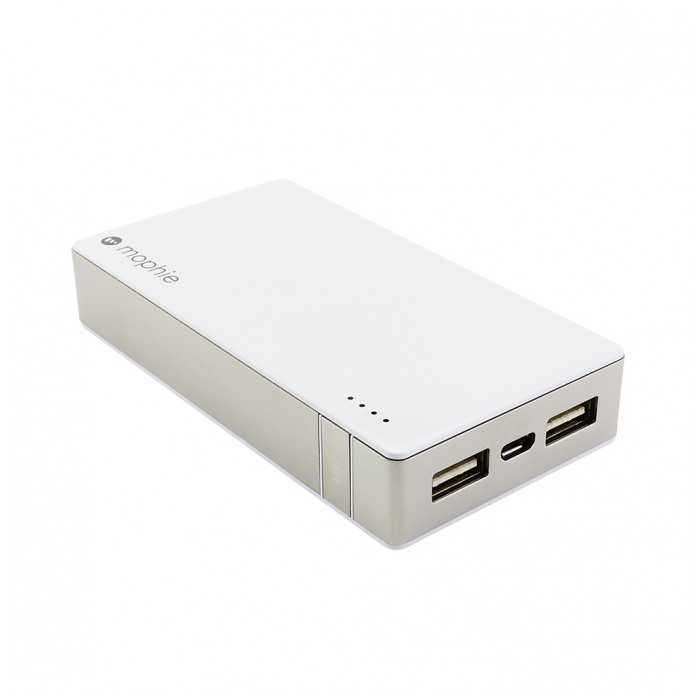 картинка Аккумулятор внешний Mophie Juice Pack Universal Powerstation Duo White 6000 mAh (2058-JPU-PWRSTION-DUO-WHT) от магазина КомпьютерЦентр