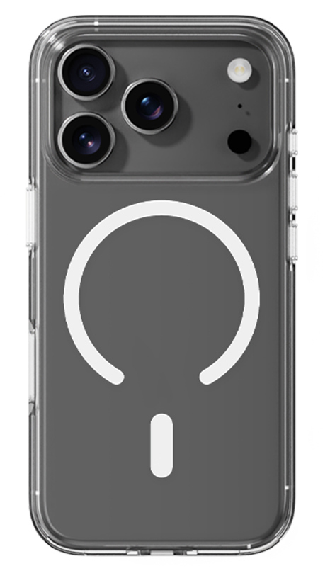 картинка Чехол ROCK Crystal Shield Transparent Magnetic Protection Case iPhone 17 Pro от магазина КомпьютерЦентр