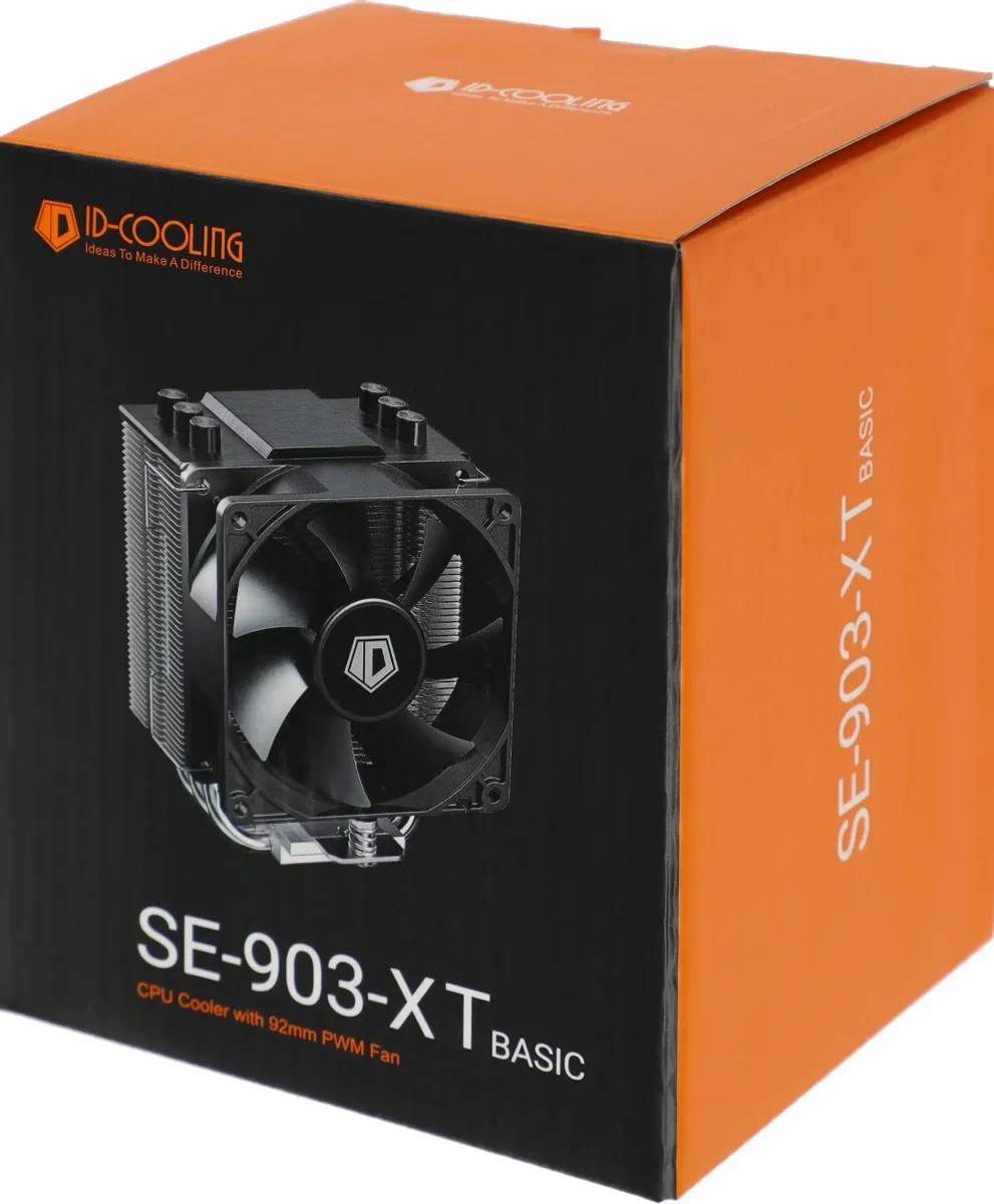 картинка Вентилятор CPU ID-COOLING SE-903-XT Basic, черный от магазина КомпьютерЦентр