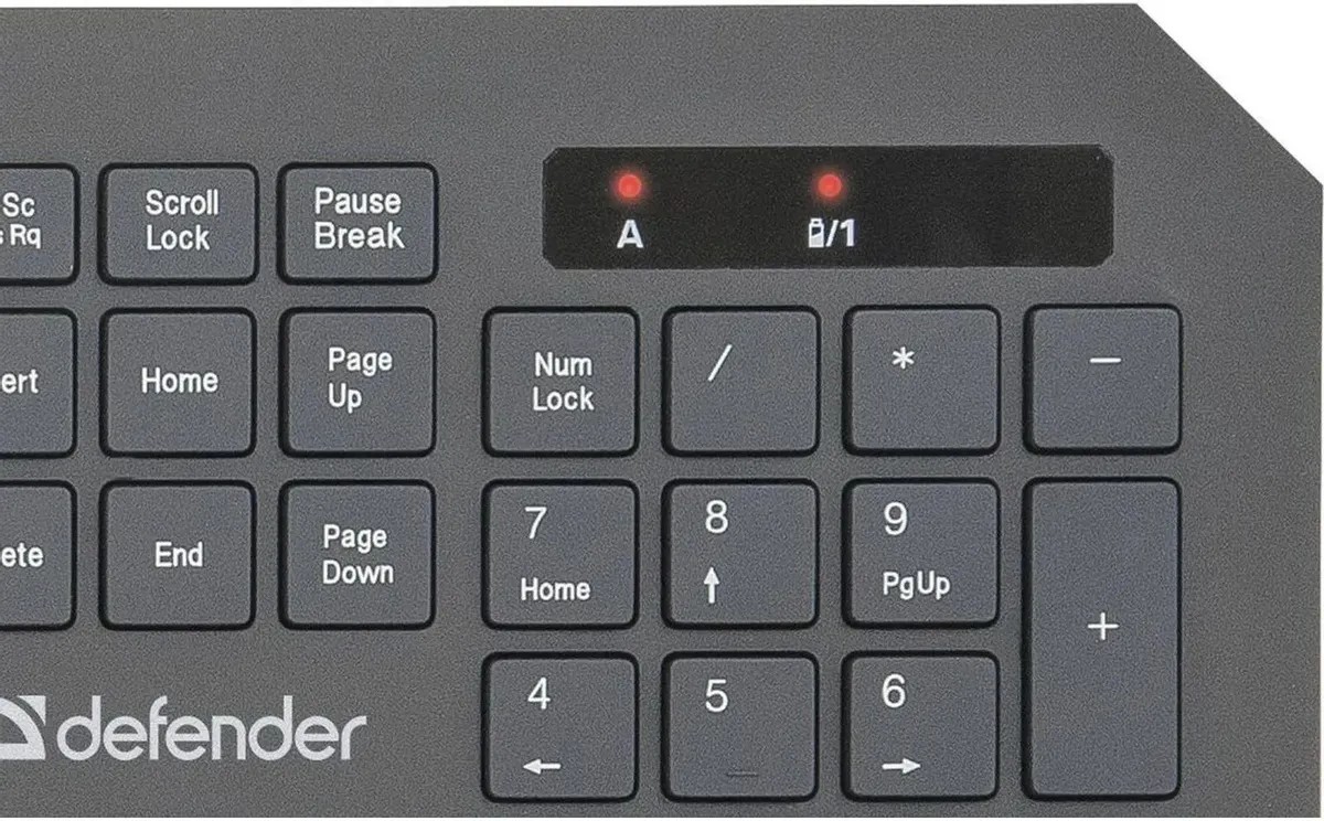 картинка Комплект Defender Berkeley C-925 Nano B Черный (Клавиатура + мышь) 45925 от магазина КомпьютерЦентр