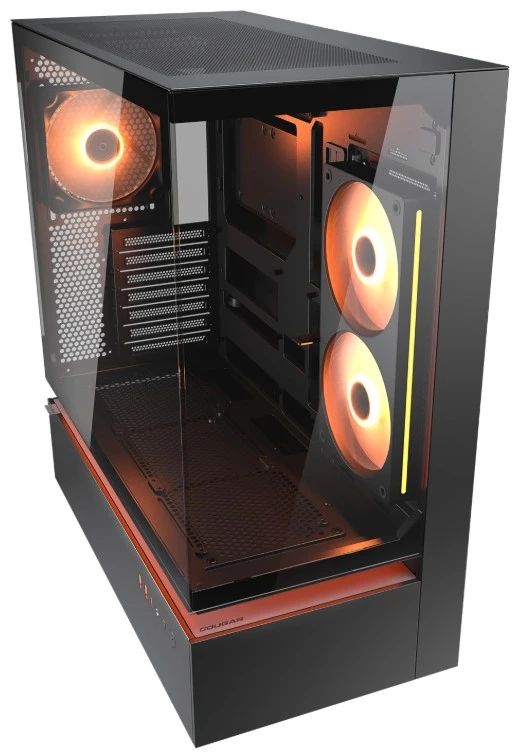 картинка Корпус Cougar CFV235 Black Mid-tower, no PSU от магазина КомпьютерЦентр