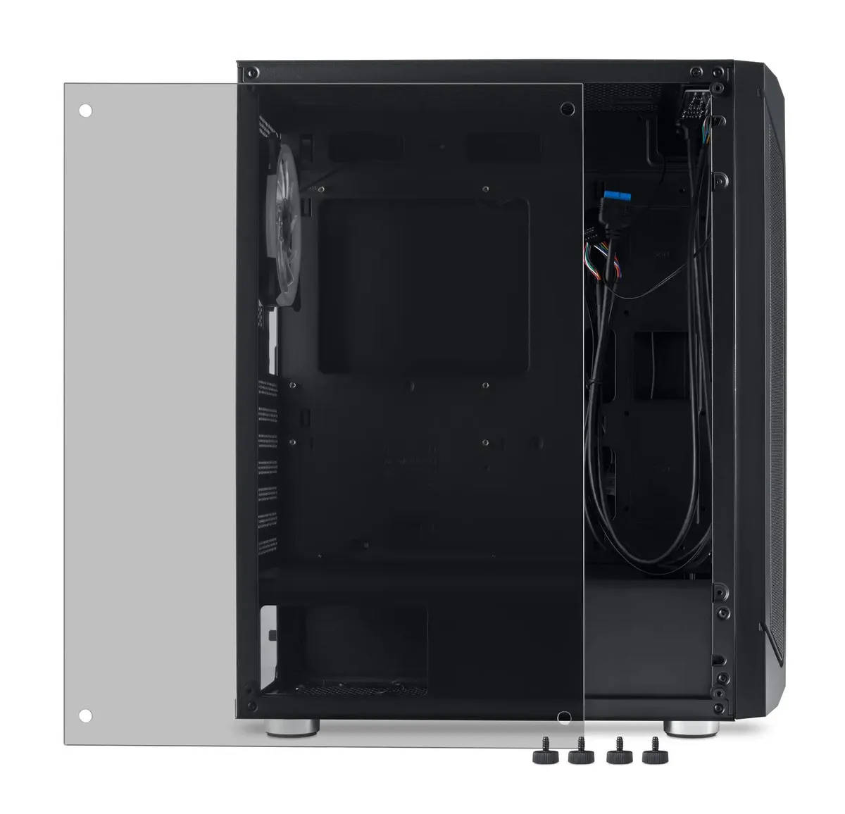 картинка Корпус GMNG OGC-G130 черный без БП, ATX от магазина КомпьютерЦентр