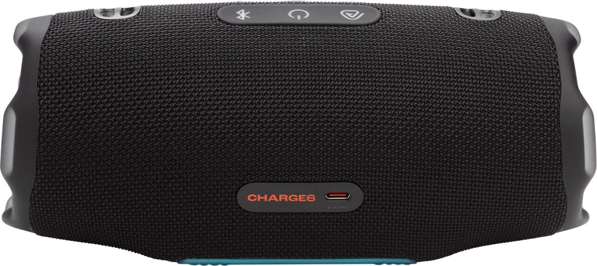 картинка Акустика JBL Charge 6 Black/ Orange 45W (JBLCHARGE6BLKO) от магазина КомпьютерЦентр
