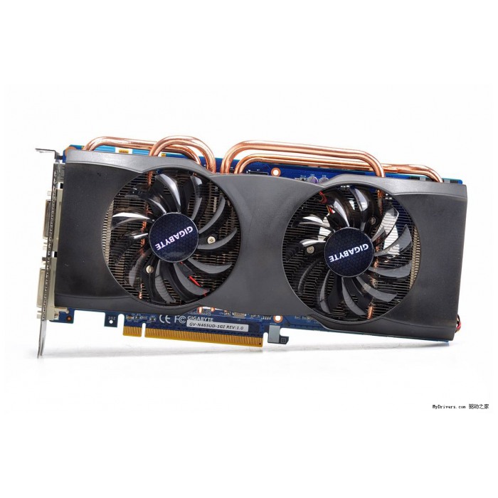 картинка Видеокарта Gigabyte GeForce GTX465 1Gb DDR5 UD (GV-N465UD-1G) от магазина КомпьютерЦентр
