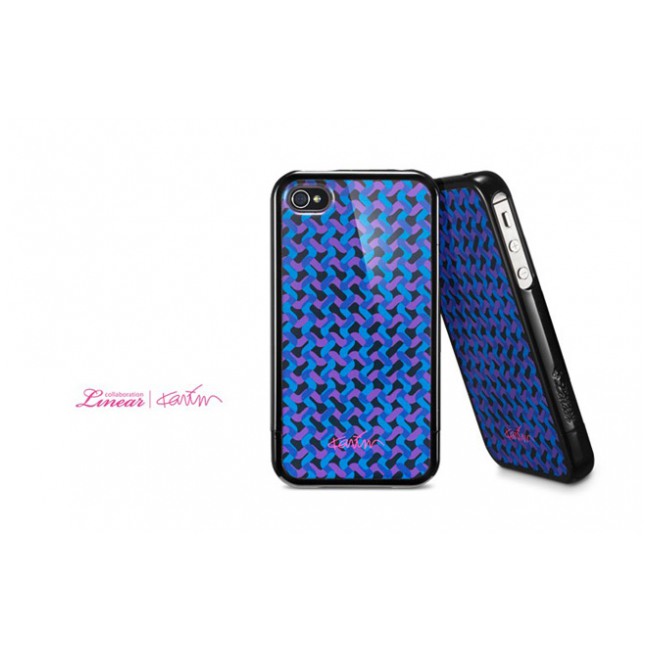 картинка Чехол SGP Case Linear Collaboration Karim Rashid Karma Soul Black for iPhone 4/4S (SGP08826) от магазина КомпьютерЦентр