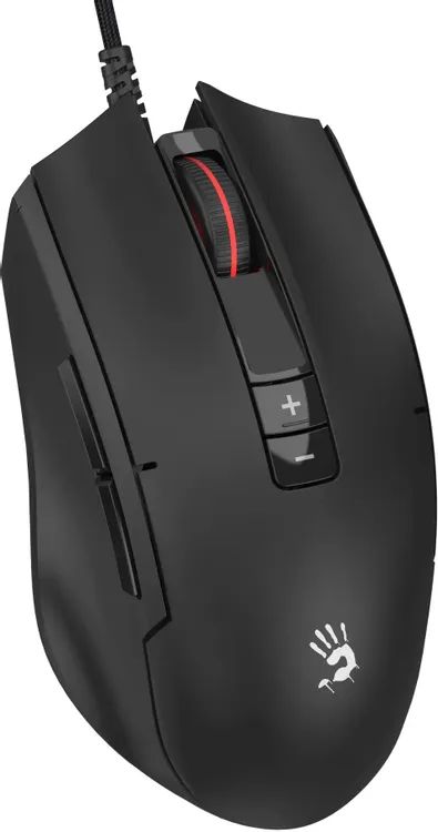 картинка Мышка A4Tech Bloody ES8 черный оптич. 6000dpi USB 7but (ES8 STONE BLACK) от магазина КомпьютерЦентр