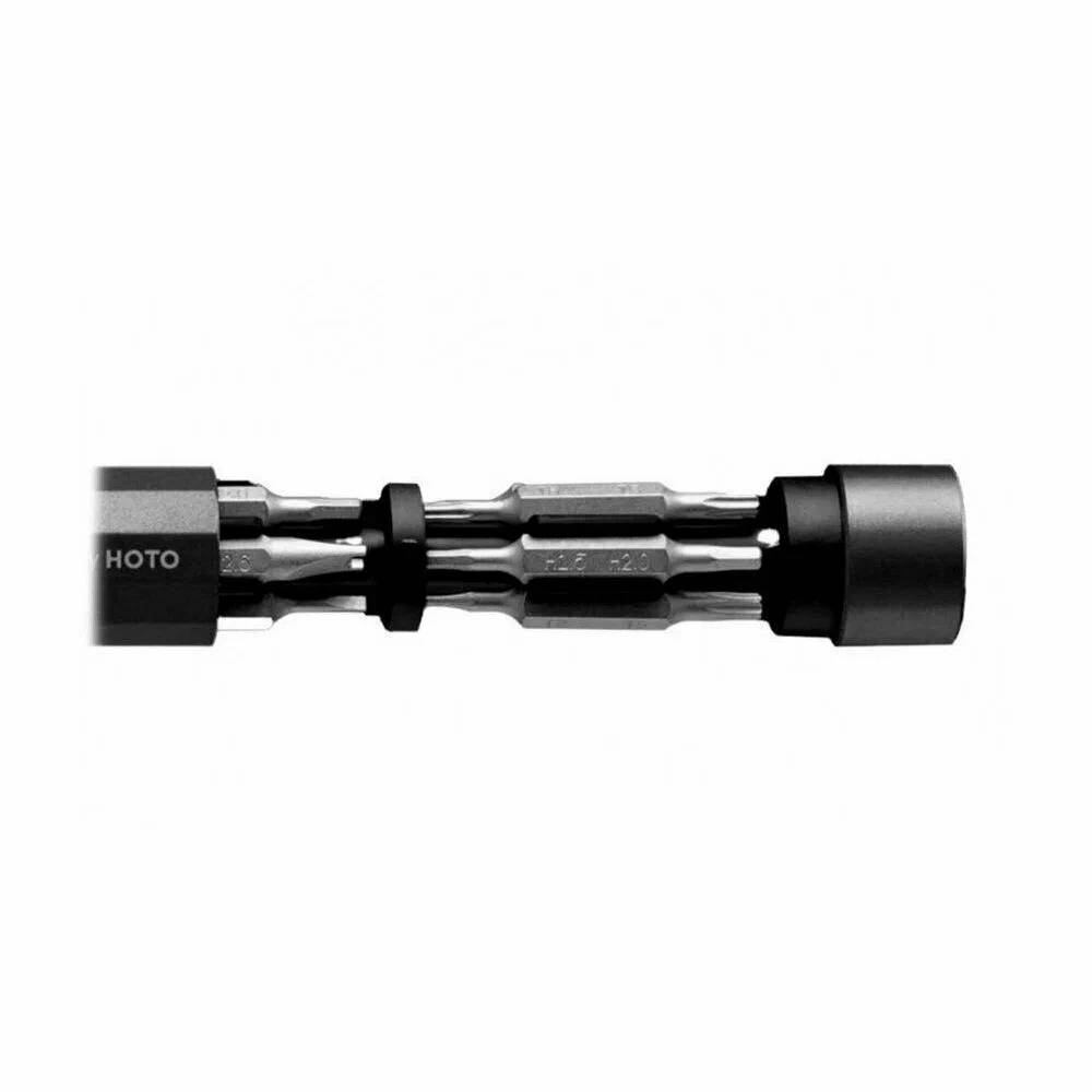 картинка Отвертка с битами Xiaomi HOTO Precision Screwdriver Kit 24 in1 QWLSD004 Grey EU от магазина КомпьютерЦентр
