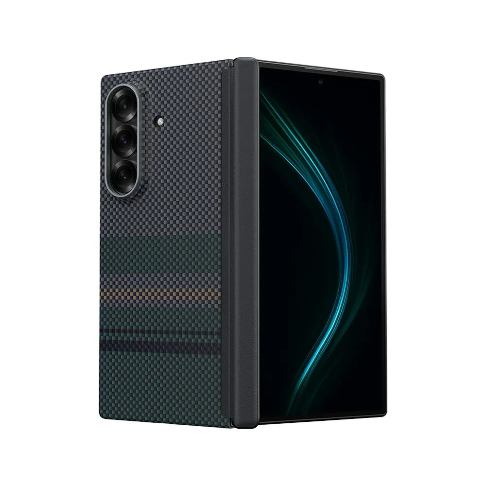 картинка Чехол Benks Aurora ArmorAir Case built with Kevlar для Samsung Z Fold 7, принт арктическое ночное небо от магазина КомпьютерЦентр