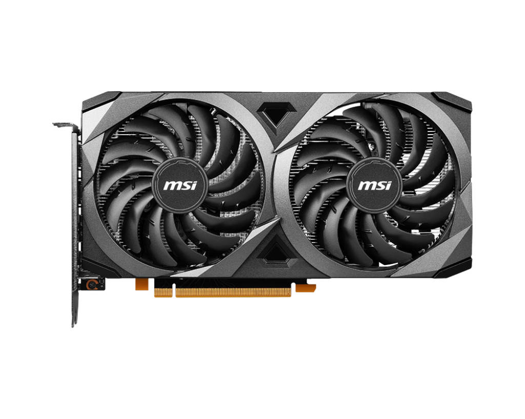 картинка Видеокарта 8Gb GDDR6 GeForce RTX 3050 MSI Ventus 2X OCV1 (RTX 3050 VENTUS 2X 8G OCV1) от магазина КомпьютерЦентр