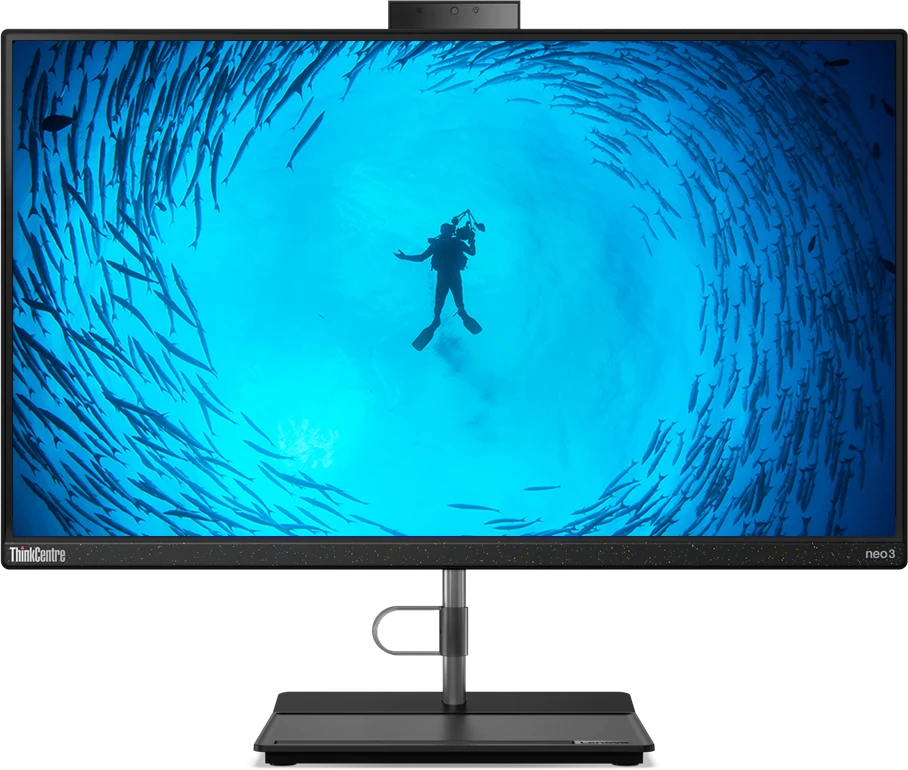 картинка Моноблок Lenovo ThinkCentre Neo 30a 23.8'' / 16 ГБ / SSD 512 ГБ / черный (12B0-0085RU) от магазина КомпьютерЦентр