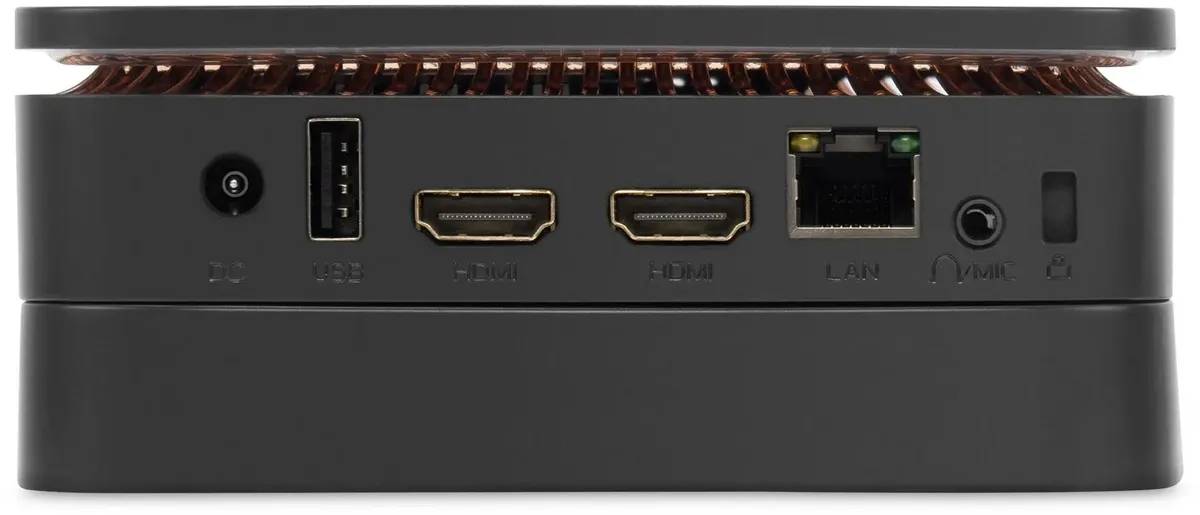 картинка Неттоп iRU 110JLCN, Intel Celeron N5105, DDR4 8ГБ, 256ГБ(SSD), Intel UHD Graphics, noOS, черный (1975163) от магазина КомпьютерЦентр