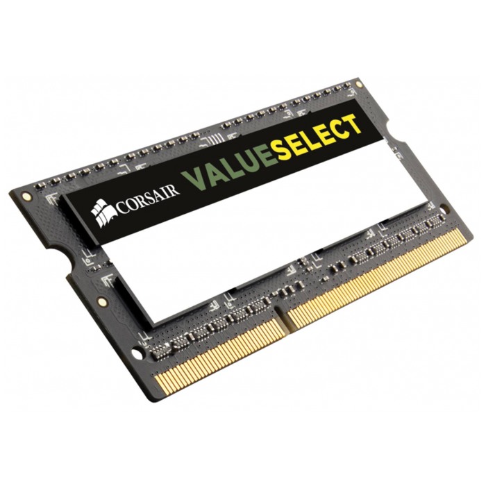 картинка Оперативная память Corsair SO-DIMM DDR3 8Gb 1600MHz PC3-12800 Valueselect CL11 (CMSO8GX3M1A1600C11) от магазина КомпьютерЦентр