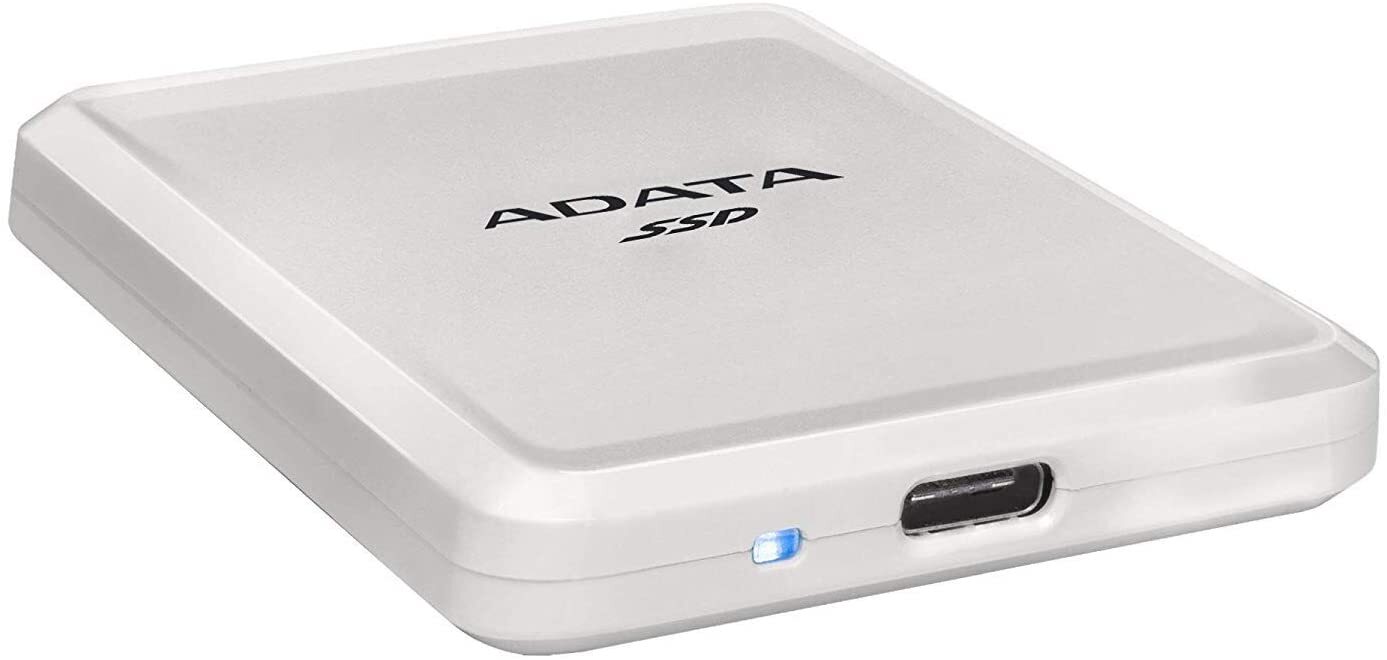 картинка SSD внешний 250 Гб A-DATA External SC685 USB 3.2 Type-C White (ASC685-250GU32G2-CWH) от магазина КомпьютерЦентр
