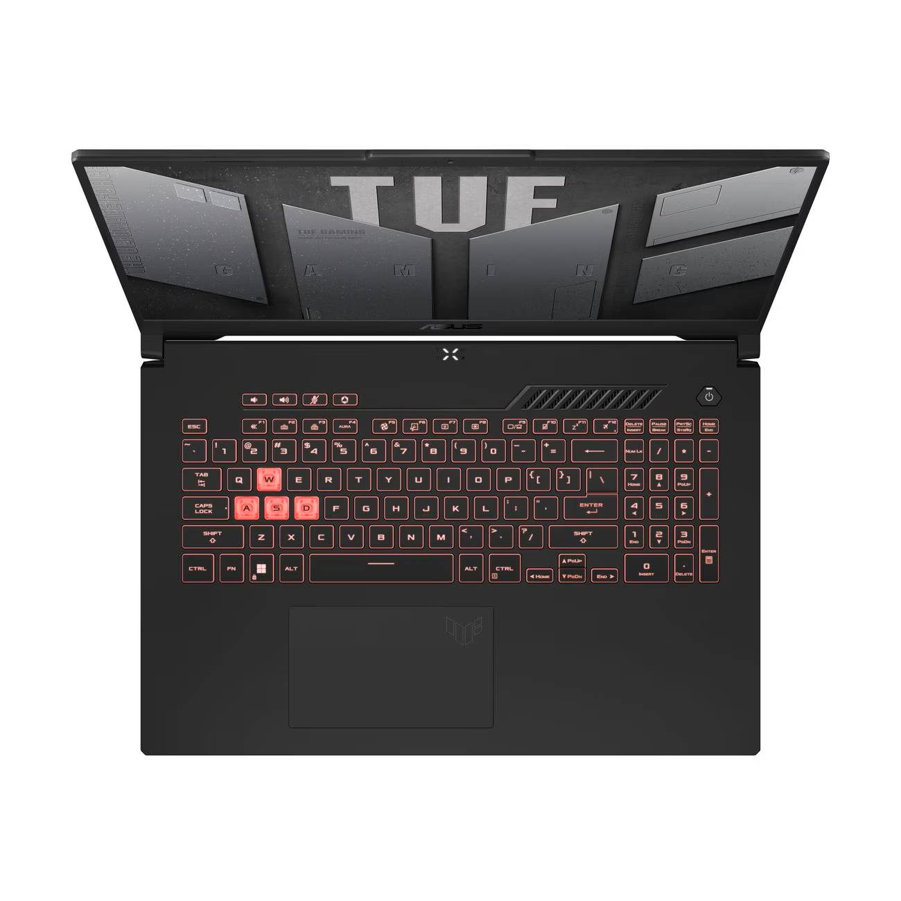 картинка Ноутбук ASUS TUF Gaming A17 FA707NU-HX071 17.3'' IPS 144Гц (1920x1080)/  Ryzen5 7535HS/  16Gb DDR5/  1Tb SSD/  RTX 4050 6GB/  90 Втч/  2.6 кг/  DOS/  Mecha Gray от магазина КомпьютерЦентр