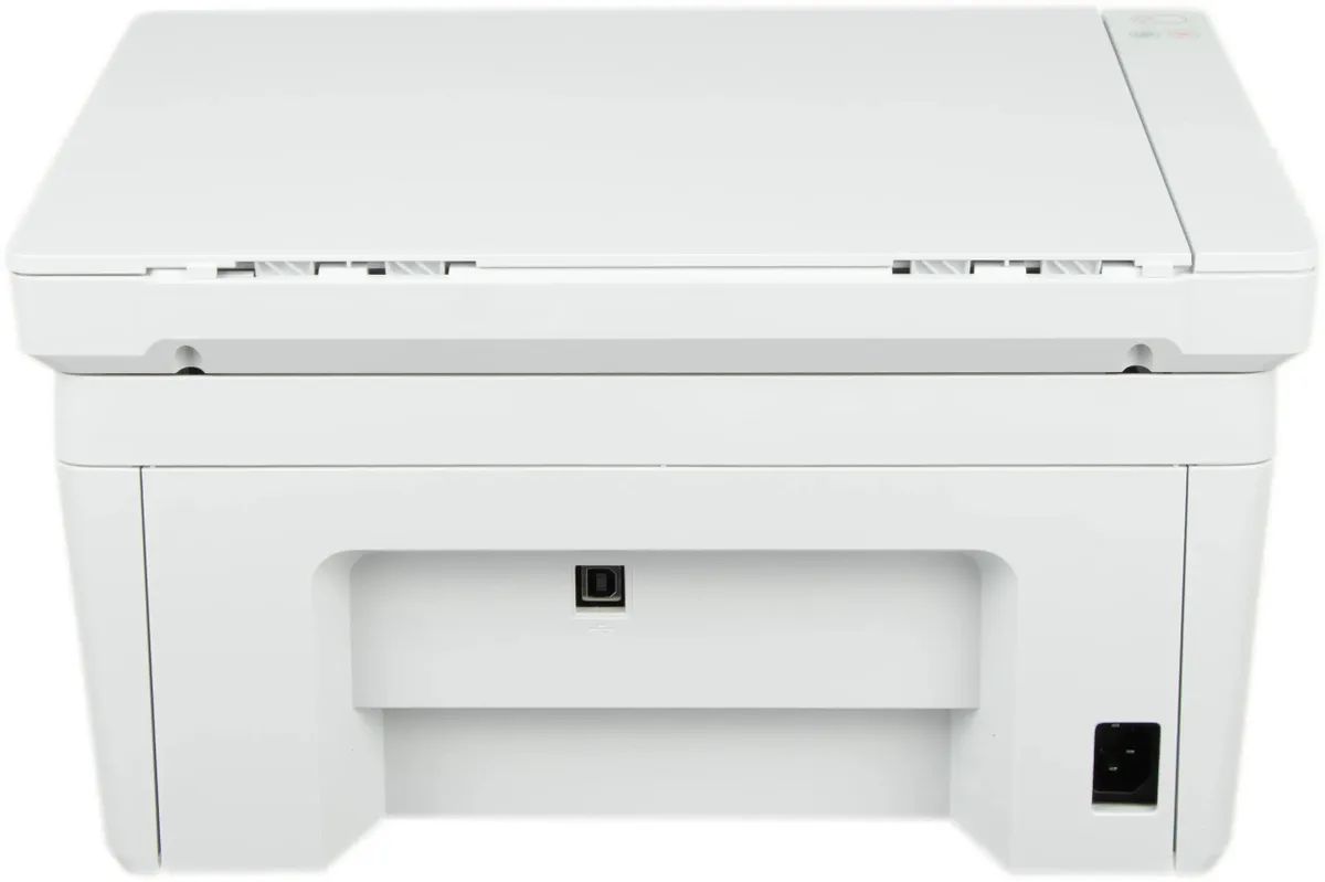 картинка МФУ лазерное HP LaserJet MFP M141a черно-белая печать, A4, цвет белый (7MD73A) от магазина КомпьютерЦентр