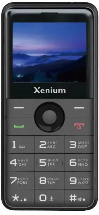 картинка Телефон мобильный Xenium X700 2.31'', Black от магазина КомпьютерЦентр