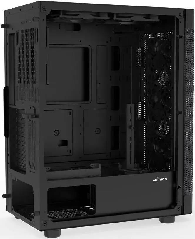 картинка Корпус Zalman i4 черный без БП / ATX / BLACK от магазина КомпьютерЦентр