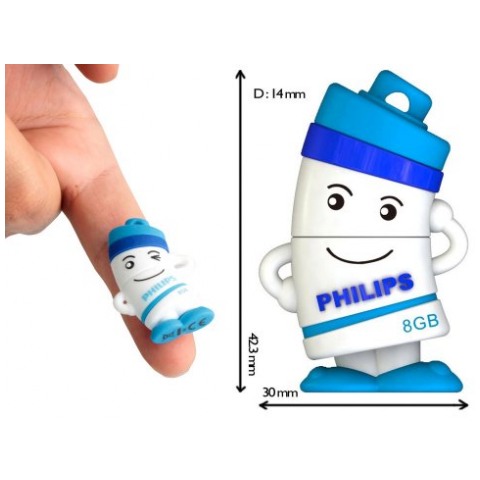 картинка Флешка USB Philips 8Gb Strong (FM08FD55B/97) от магазина КомпьютерЦентр