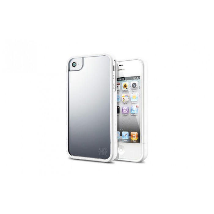 картинка Чехол SGP Case Linear Mirror Series Alice White for iPhone 4/4S (SGP09088) от магазина КомпьютерЦентр