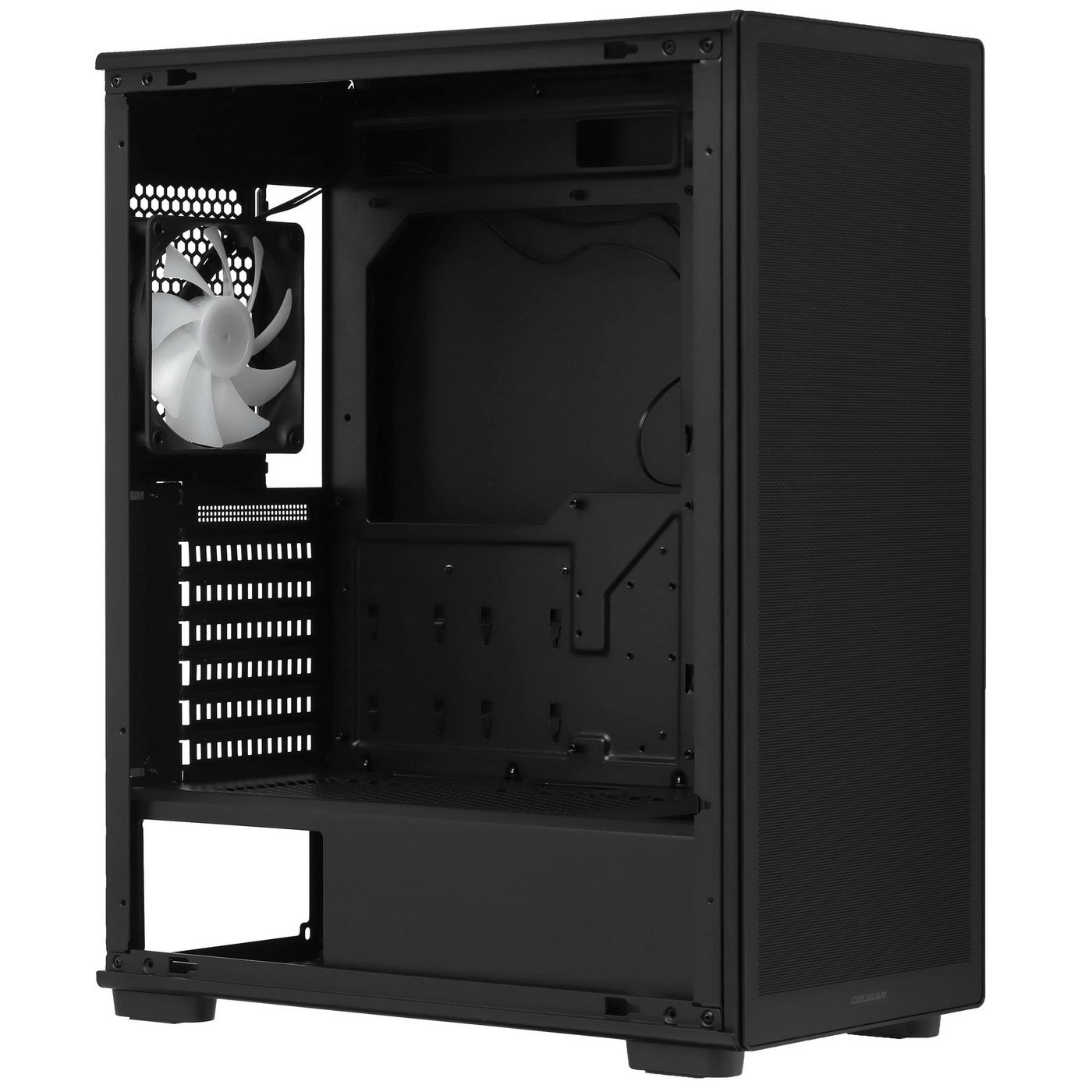 картинка Корпус Cougar MX220 Mid-Tower, Black, TG, 4x120 ARGB fan, 2xUSB 3.0, Type-C, без БП от магазина КомпьютерЦентр