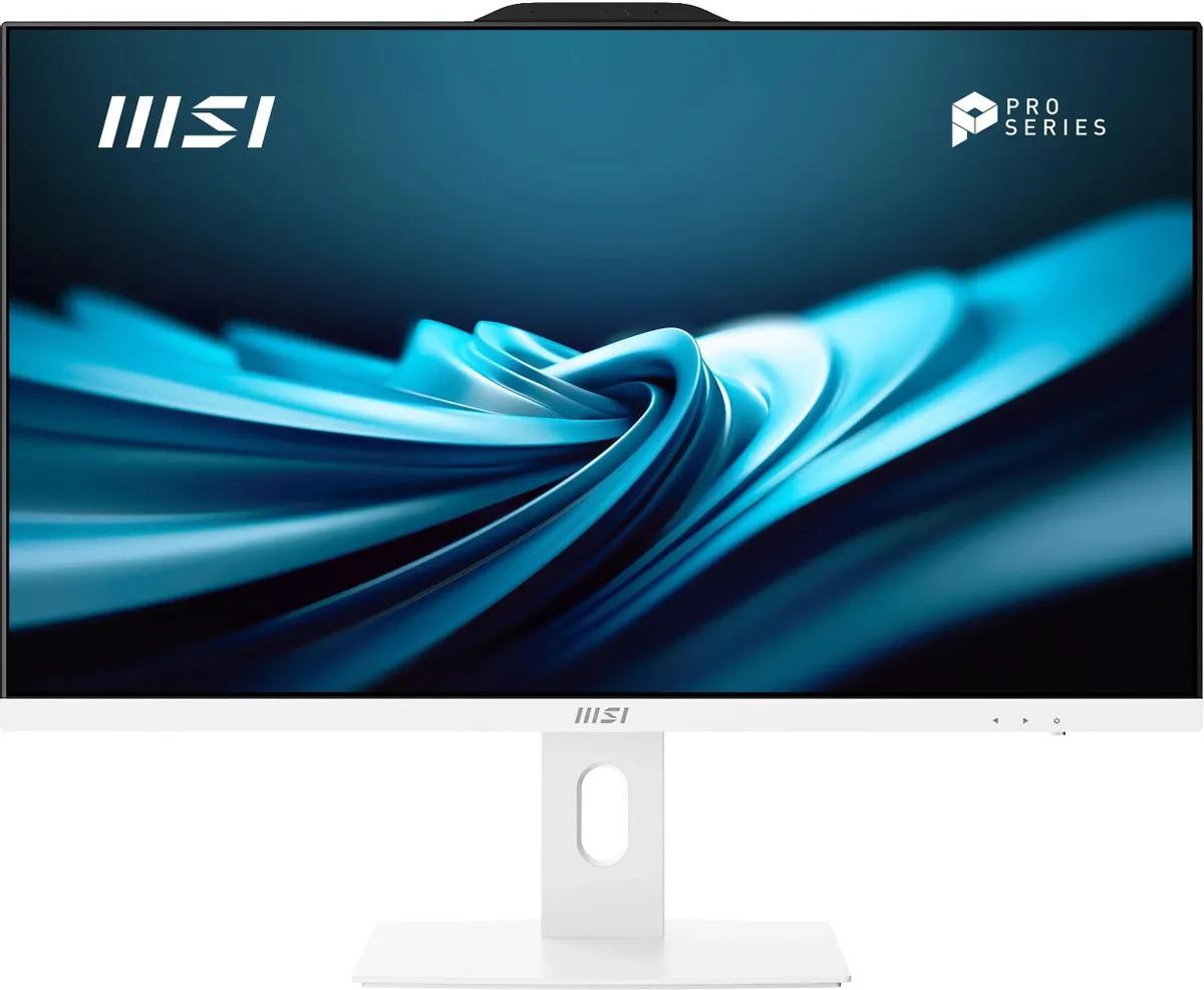 картинка Моноблок MSI Pro AP272P 14M-617XRU 27'' Full HD/  i5 14400/  16Gb/  SSD 512Gb UHDG 730/  noOS/  kb/ m/  белый (9S6-AF8322-803) от магазина КомпьютерЦентр