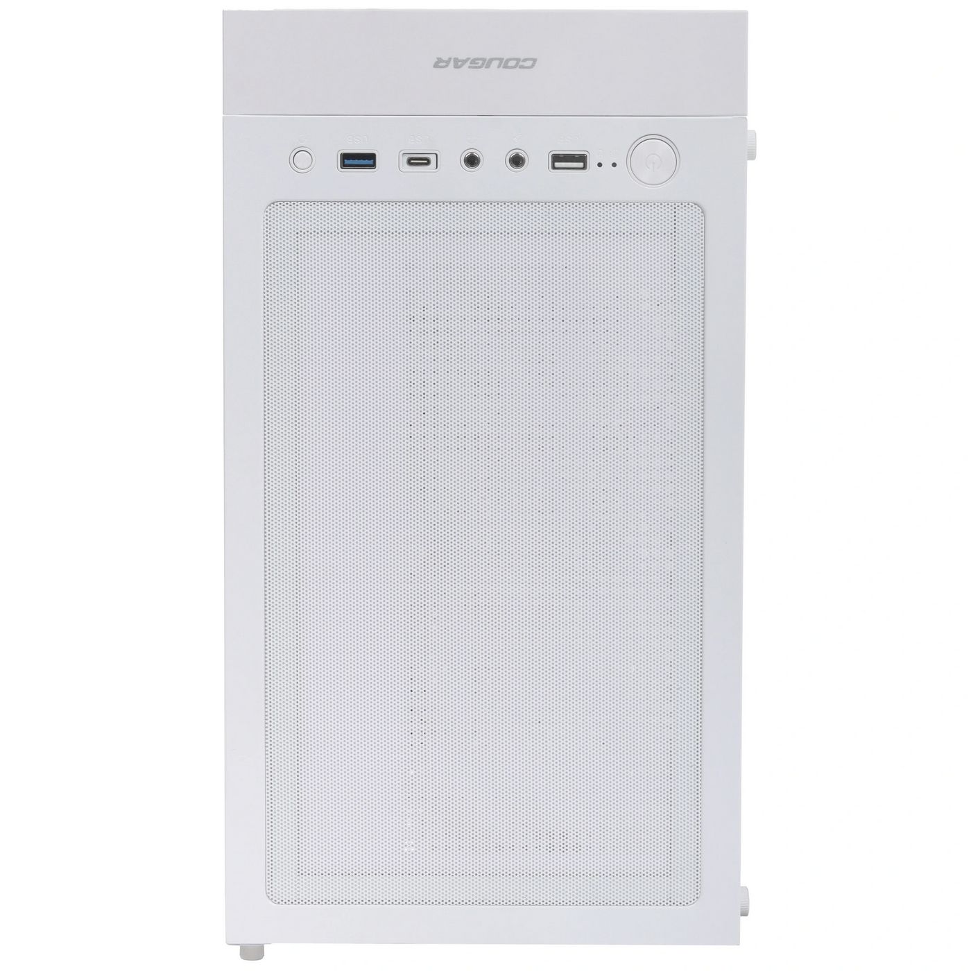 картинка Корпус Cougar Mid Tower MX160 ARGB White, USB 3.0x2, Type-C, 4xARGB fan, no PSU от магазина КомпьютерЦентр