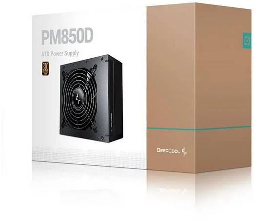 картинка Блок питания Deepcool PM850D ATX, 850W, 80+ Gold (R-PM850D-FA0B-EU) от магазина КомпьютерЦентр