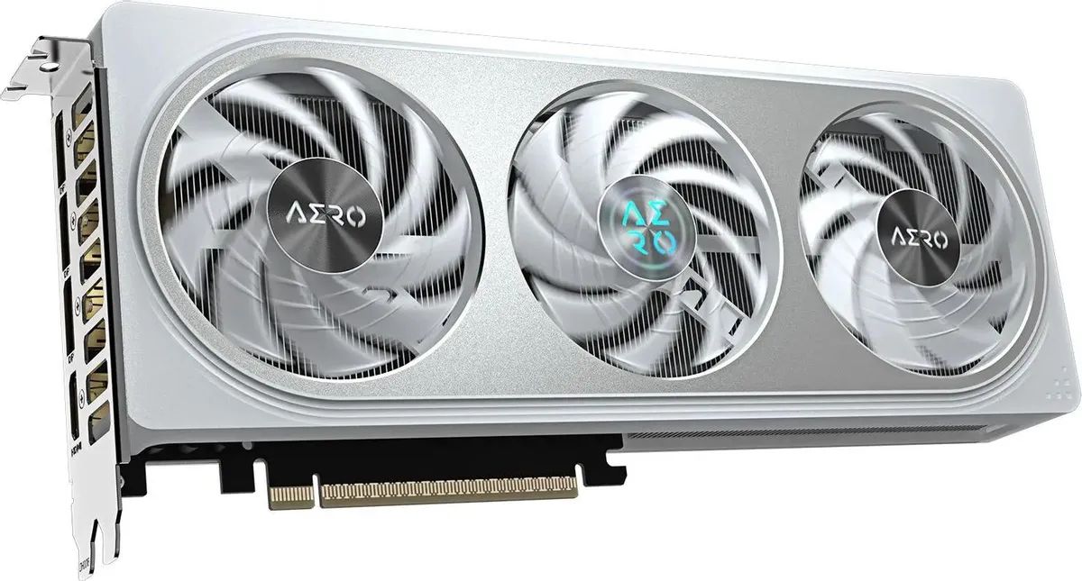 картинка Видеокарта 16Gb GDDR7 GeForce RTX 5060Ti Gigabyte AERO (GV-N506TAERO OC-16GD) от магазина КомпьютерЦентр