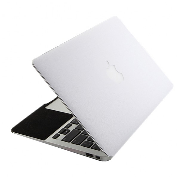 картинка Пленка SGP Leather Laptop Cover Skin White for MacBook Air Model 2009 от магазина КомпьютерЦентр