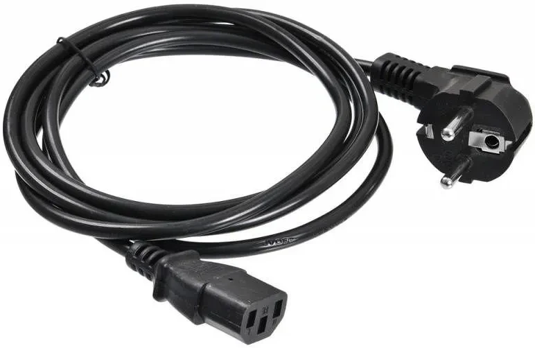 картинка Кабель силовой Buro BU-PCAB-1.8-16A IEC C13 Евровилка 1.8м от магазина КомпьютерЦентр