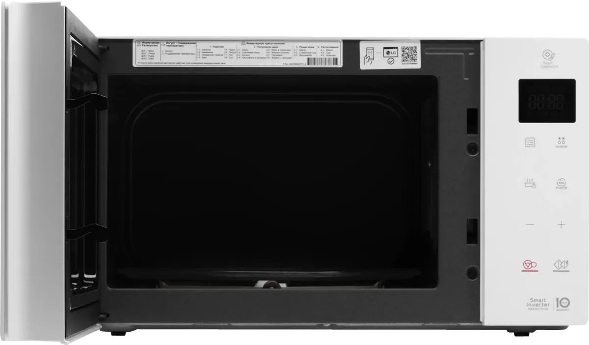 картинка Микроволновая печь LG MW23R35GIH белый 23л 1000 Вт сенсор от магазина КомпьютерЦентр