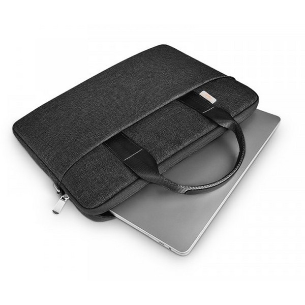 картинка Сумка для ноутбука WIWU Minimalist Laptop Bag 2 for MacBook 14'' Black (bag828) от магазина КомпьютерЦентр