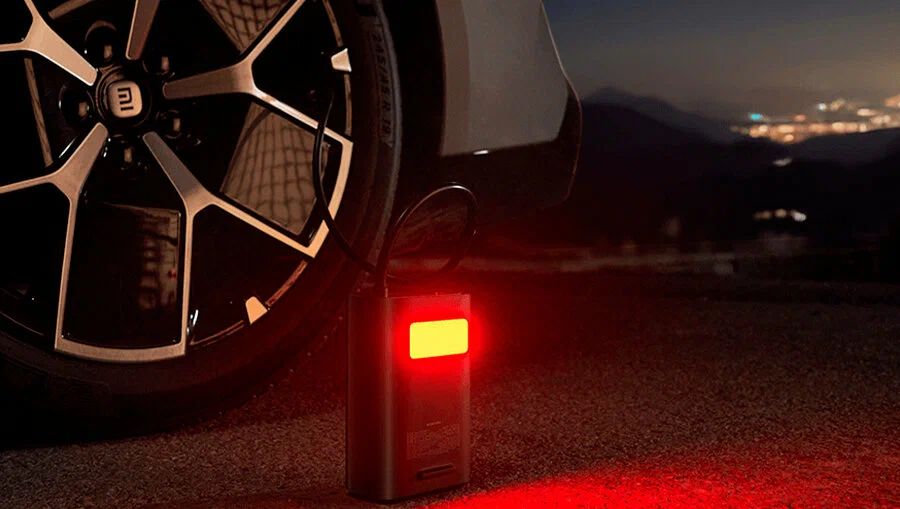 картинка Насос портативный Xiaomi Mijia Electric Pump 2D MJCQBO7QWS Black от магазина КомпьютерЦентр