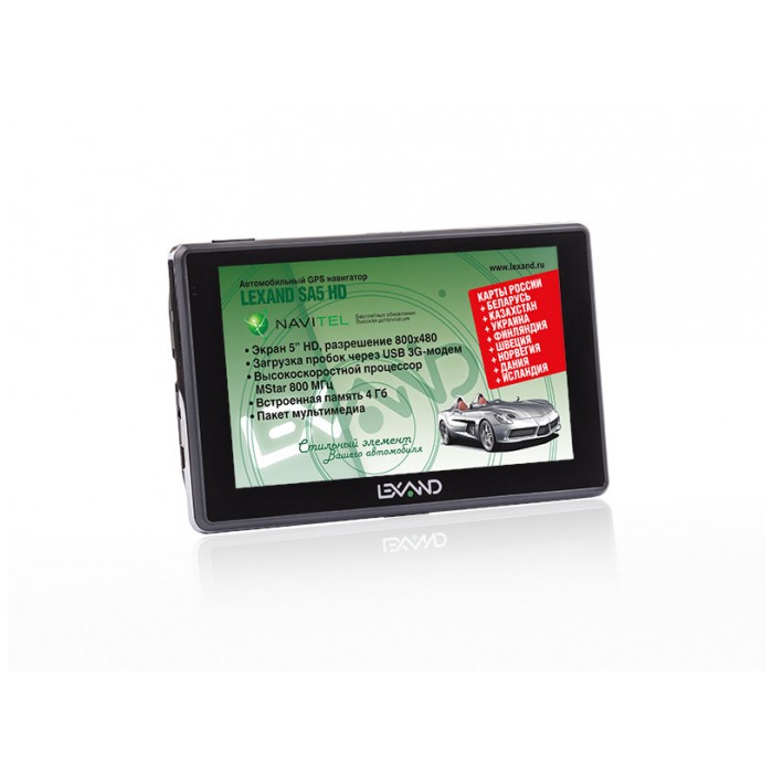 картинка GPS-навигатор Lexand SA5 HD+ (SA5 HD+) от магазина КомпьютерЦентр