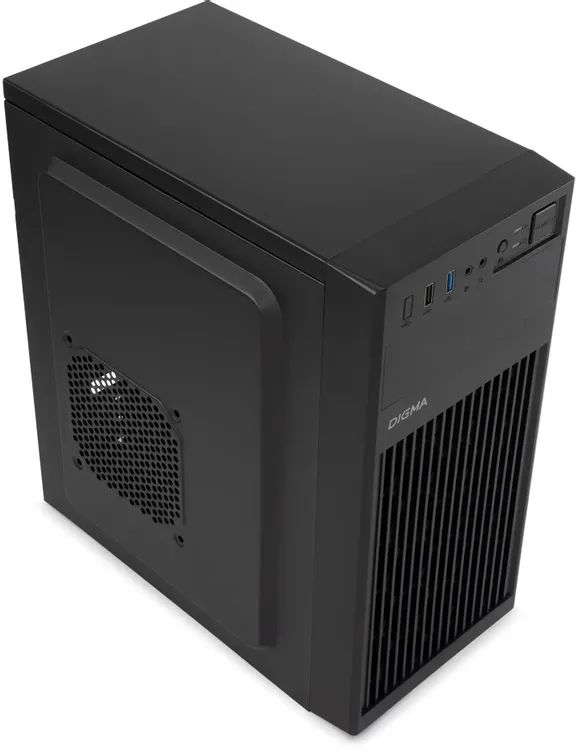 картинка Корпус Digma DCC-MN302, черный, без БП, mATX от магазина КомпьютерЦентр